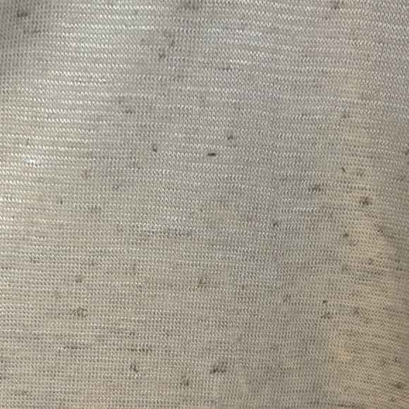 NWOT-Lush White V-Neck Blouse - Picture 5 of 5